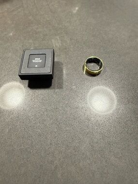 Size 8 Ultrahuman Ring Gold